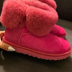 UGG DARK PINK SUEDE Boots